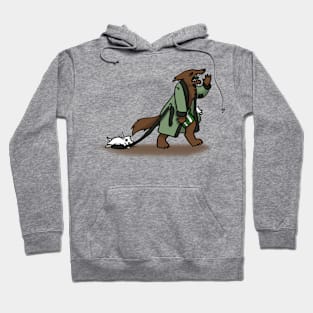 Lazy Werewolf Cats Hoodie